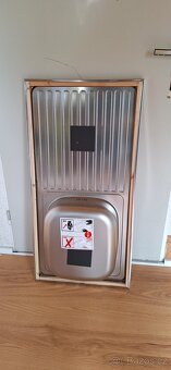 Dřez s odkápavačem 50 x 100 cm - 2