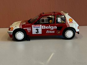Peugeot 205 T16 Group B Belga 1:18 - Ypres Rally 1985 - 2