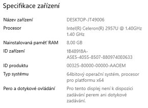 ▼Acer Aspire V3-572 - 15,6" / C-2957U / 8GB / ZÁR▼ - 2