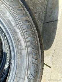 195/65/15 2ks letních pneu Dunlop  90% - 2