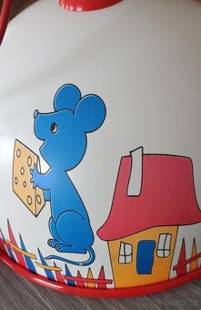 DĚTSKÝ LUSTR - ČERVENÁ MYŠ - 2