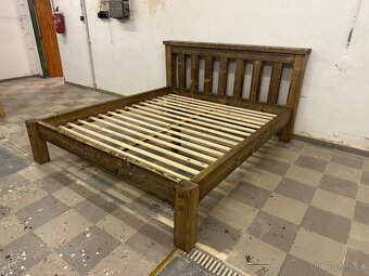 Postel z trámů 180 x 200 - Nová - 2