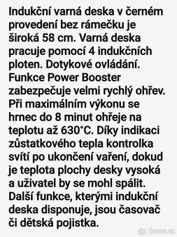 Indukční varná deska Whirlpool - 2
