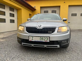 Octavia3 SCOUT,2,0 TDI,151 tis km,rok 2015. - 2