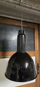 Industriální smaltovana lampa - 2