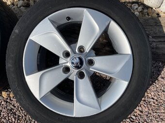 Sada originálních kol Škoda NEVIS 5x112 R16 - 2