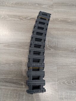 Lego vlak kompatibilní koleje - Trixbrix zatáčky R120 - 2