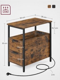 Stolek se zásuvkami LET325B01 - 2