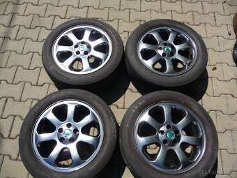 SADA ALU 16 ŠKODA OCTÁVIA I L&K 5x100 ANTRACIT 205/55R16 - 2