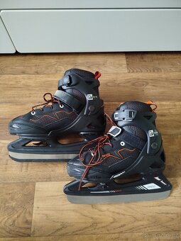 lední brusle Oxelo Fit 100 vel. 35-38 - 2