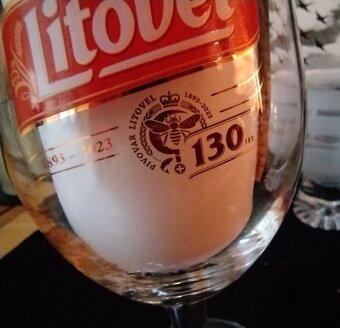 Litovel 130 let, sklenice - 2