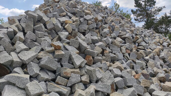 ŽULOVÉ ODSEKY TŘÍDĚNÉ na dláždění - NYNÍ POUZE 1650 Kč/t - 2