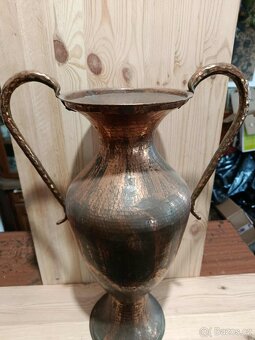 Velká měděná amfora- 51,5cm - 2
