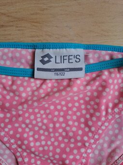 Dvoudílné plavky vel. 116/ 122 - 2