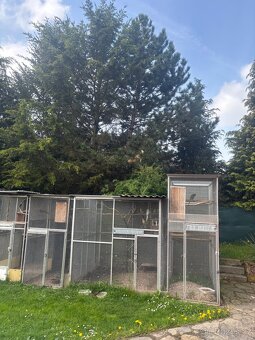 Voliéry - prodám - 2