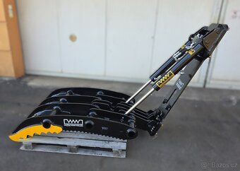 Hydraulický pridržovací prst na bagr, rýpadlo CAT a jiné - 2