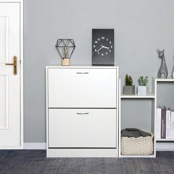 Nový skříňový výklopný botník - 2