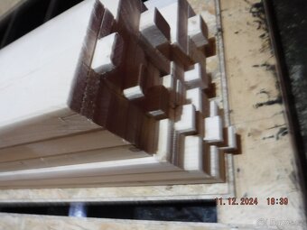 Dřevěná konstrukce chaty nebo domu - 2