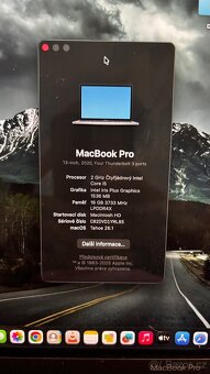 Macbook pro 13" 2020 se čtyřmi porty Thunderbolt 3 - 2