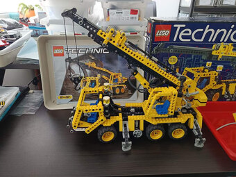 LEGO Technic 8460 Pneumatic Crane Truck +návod+box - 2