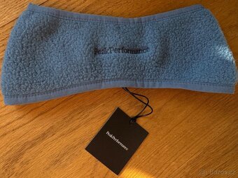 NOVÁ fleecová čelenka Peak Performance – modrá - 2