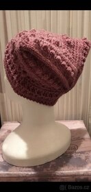 Pletené a háčkované čepice - 2