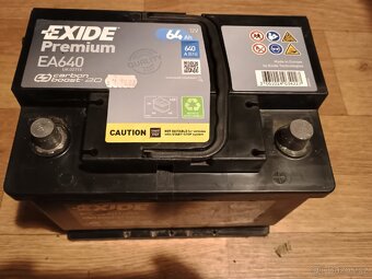 Autobaterie EXIDE 64 Ah - 2