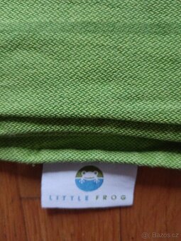 Zařivý zelený šátek Little frog - 2