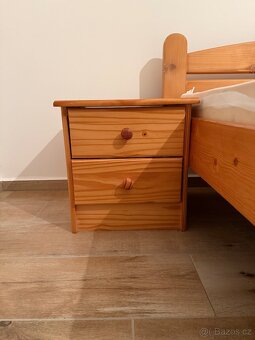 Postel z masivu, 140x200cm - 2