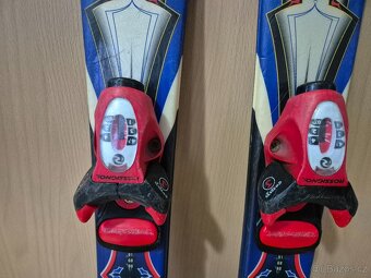 Dětske lyže Rosignol 80 cm + lyžáky - 2