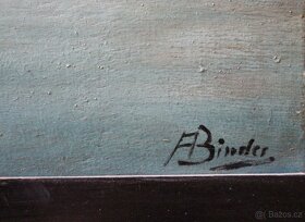 Obraz olej Zámek na jezeře - 2