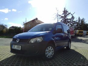 VW Caddy 2012 CNG+Benzín SLEVA ze 129 na 99 tis. Kč - 2