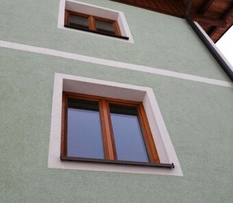 Okna dřevo dvojsklo a dveře na celý dům 16 oken 3 balkonove - 2