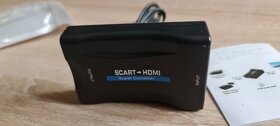 VHS,PS 2,DVD převodník ze Scart do Hdmi s 1080p - 2