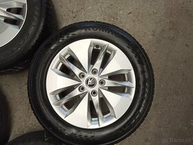 ŠKODA OCTAVIA 4-TWISTER-16"NOVÁ ALU S LETNÍMI PNEU 205/60 - 2