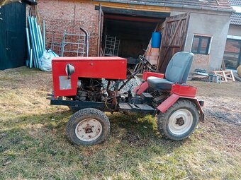 Malotraktor domácí výroby - 2