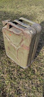 Plechový kanystr Sandrik 1958 20L - 2