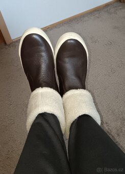 Dámská kotníková obuv Kožené. - 2
