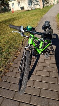 Lehké dětské kolo Kubikes 20s zelené - 2