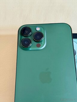 iPhone 13 Pro Alpine Green BATERIE 100% TOP - 2
