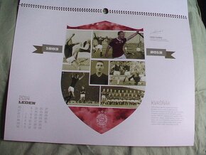 AC Sparta Praha Výroční nástěnný kalendář - 2