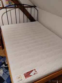 Postel masiv 140x200 cm - 2