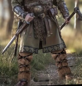 Kožešinové návleky Viking Larp - 2