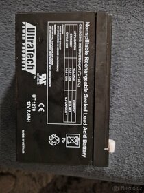 Akumulator / Baterie do zalozniho zdroje 12V / 7Ah - 2