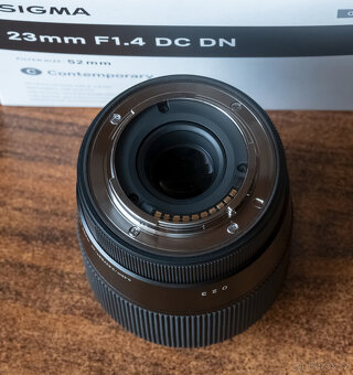 SIGMA 23mm F1.4 DC DN Contemporary pro bajonet Fuji X - 2