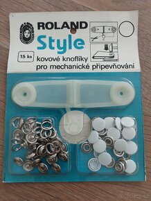 Kovové knoflíky pro mechanické připevňování - 2