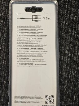 Stereo audio video kabel 3,5mm jack - 3xcinch - 2