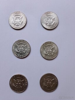 Stříbrné mince - Half dollar - 2