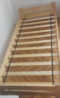 Postel masiv 90x200 - 2