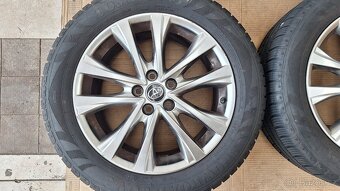 Alu kola Toyota 18" 5x114,3 zimní pneu 235/55 R18 7-8mm Rav - 2
